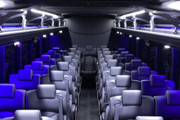 Oshkosh Charter Bus Interior